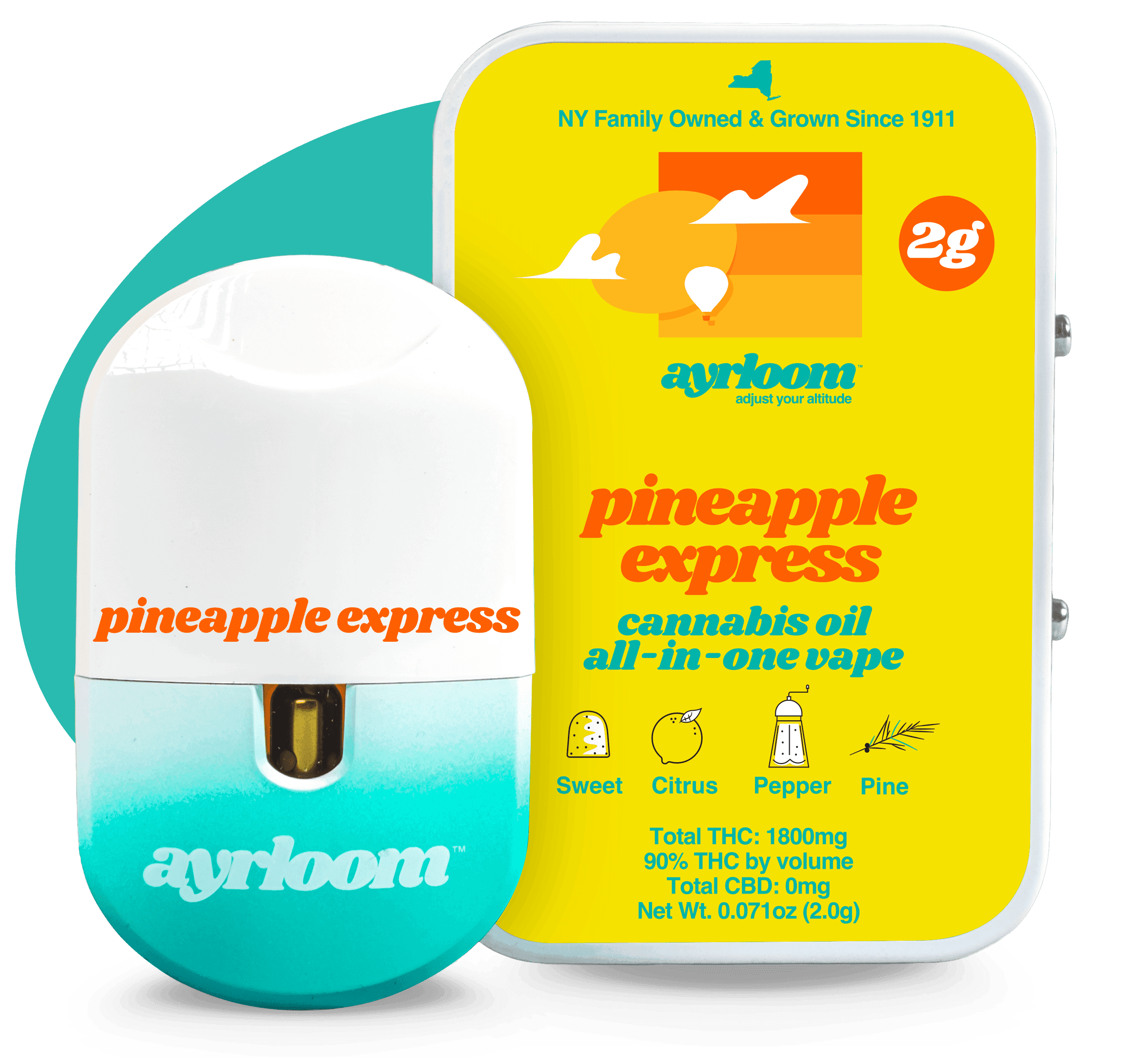 product image for ayrloom Pineapple Express AIO 2g