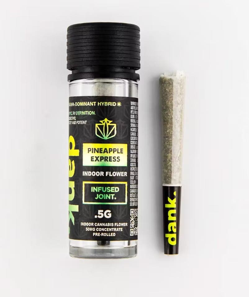Pineapple Express Infused Pre-Roll .5g - Dank