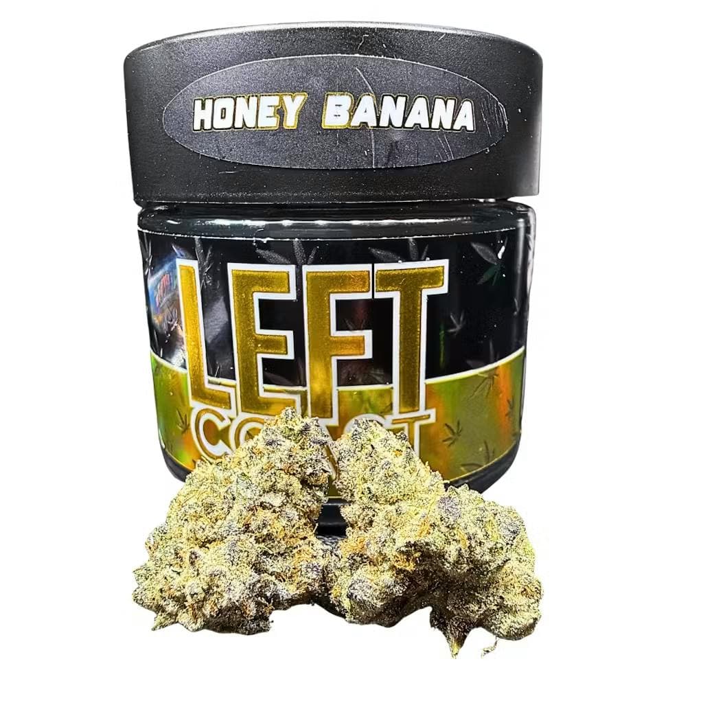 Honey Banana • Left Coast • Flower • 3.5g - Left Coast | Treehouse Cannabis