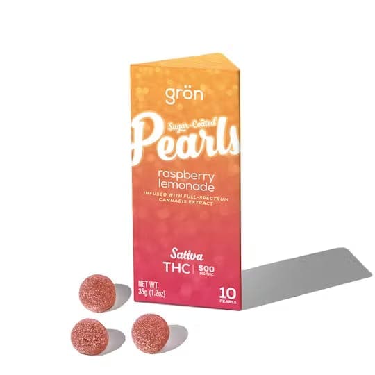 Raspberry Lemonade 100mg THC 10pk 100mg - Grön