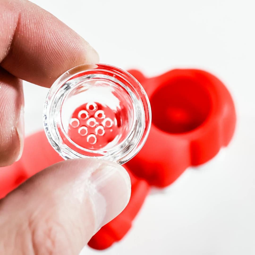 4.5"  Silicone Santa Pipe - LuvBuds | Treehouse Cannabis