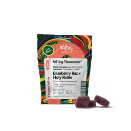 Blueberry Raz X Holy Roller | Live Resin Gummies | 3 Pack | 30mg
