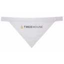 Treehouse Logo Pet Bandana | White