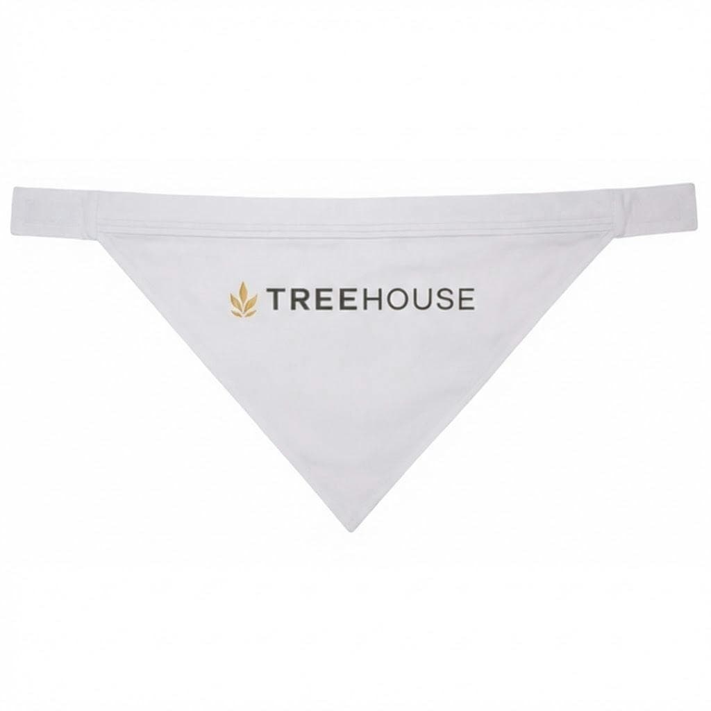 product image for Treehouse Logo Pet Bandana White