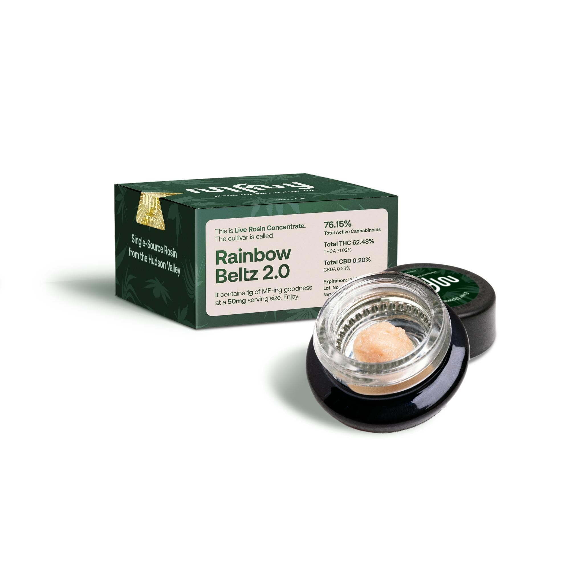 Rainbow Beltz 2.0 Live Rosin Badder 1g - MFNY