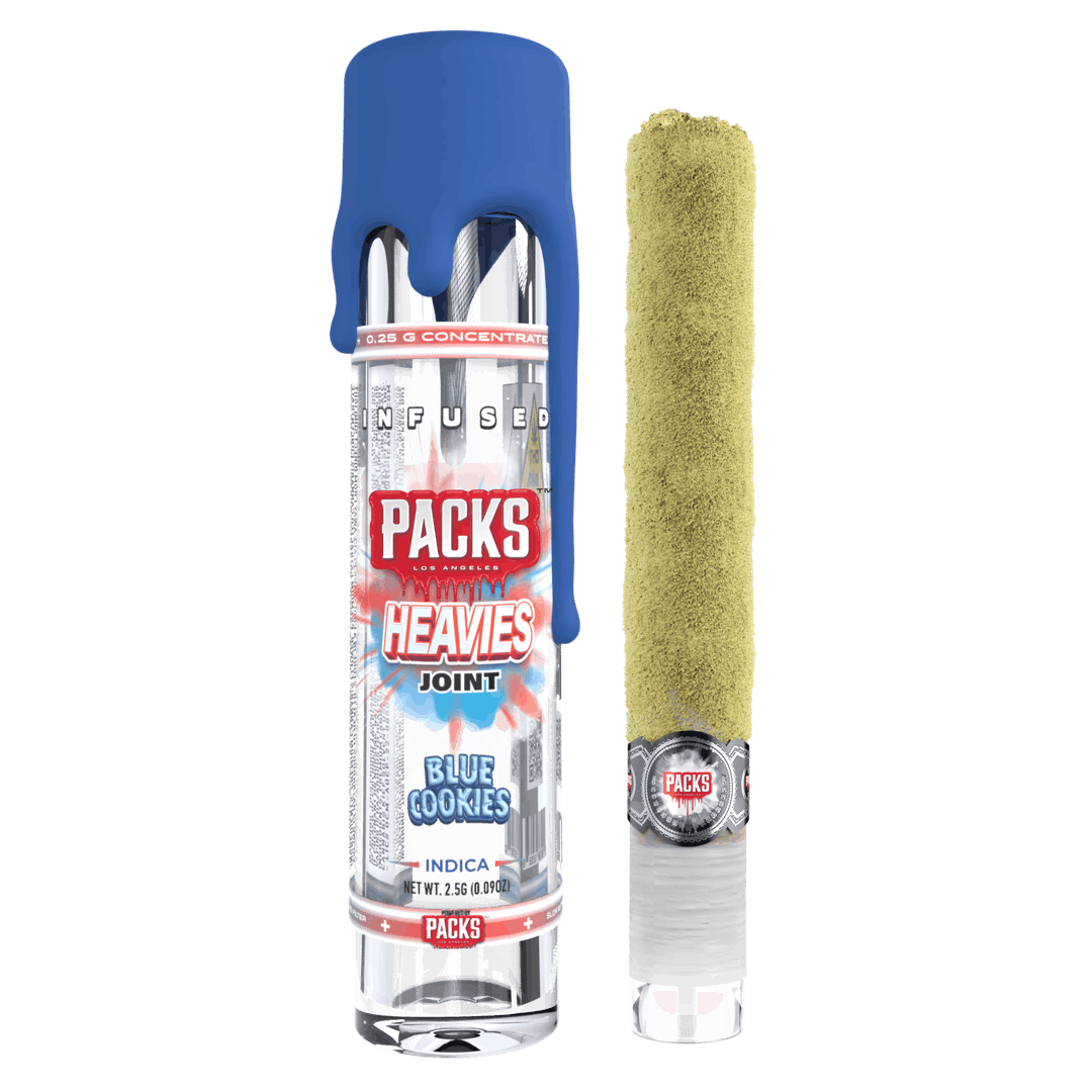 Blue Cookies • Infused Heavies Joint • 2.5g - PACKS LA | Treehouse Cannabis