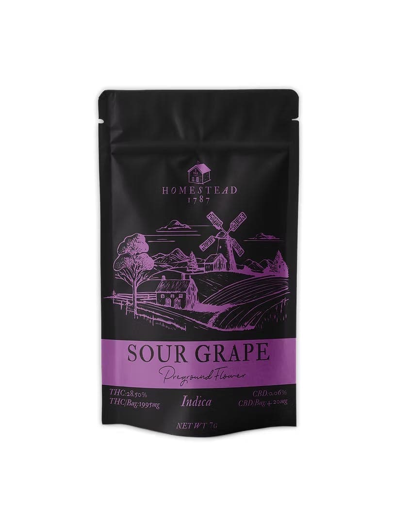product image for Sour Grape Pre-Ground Flower 7g