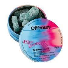 product image for Blue Raspberry "Mellow" 10 Pack Gummies THC: 100mg