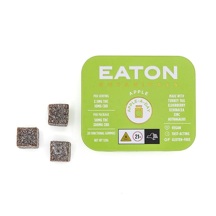 Apple a Day Gummies • 20 pack • 100mg - Eaton Botanicals | Treehouse Cannabis
