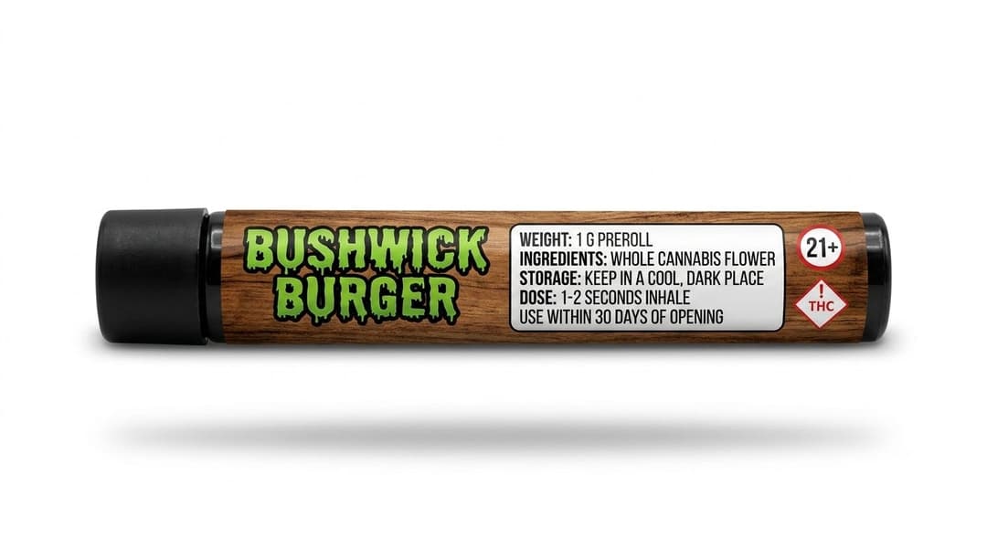 Bushwick Burger • Pre-Roll • 1g - Pacha | Treehouse Cannabis