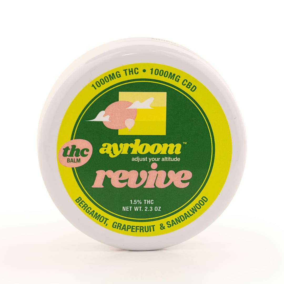 Ayrloom • Revive 1:1 Topical • 1000MG THC : 1000MG CBD - ayrloom | Treehouse Cannabis