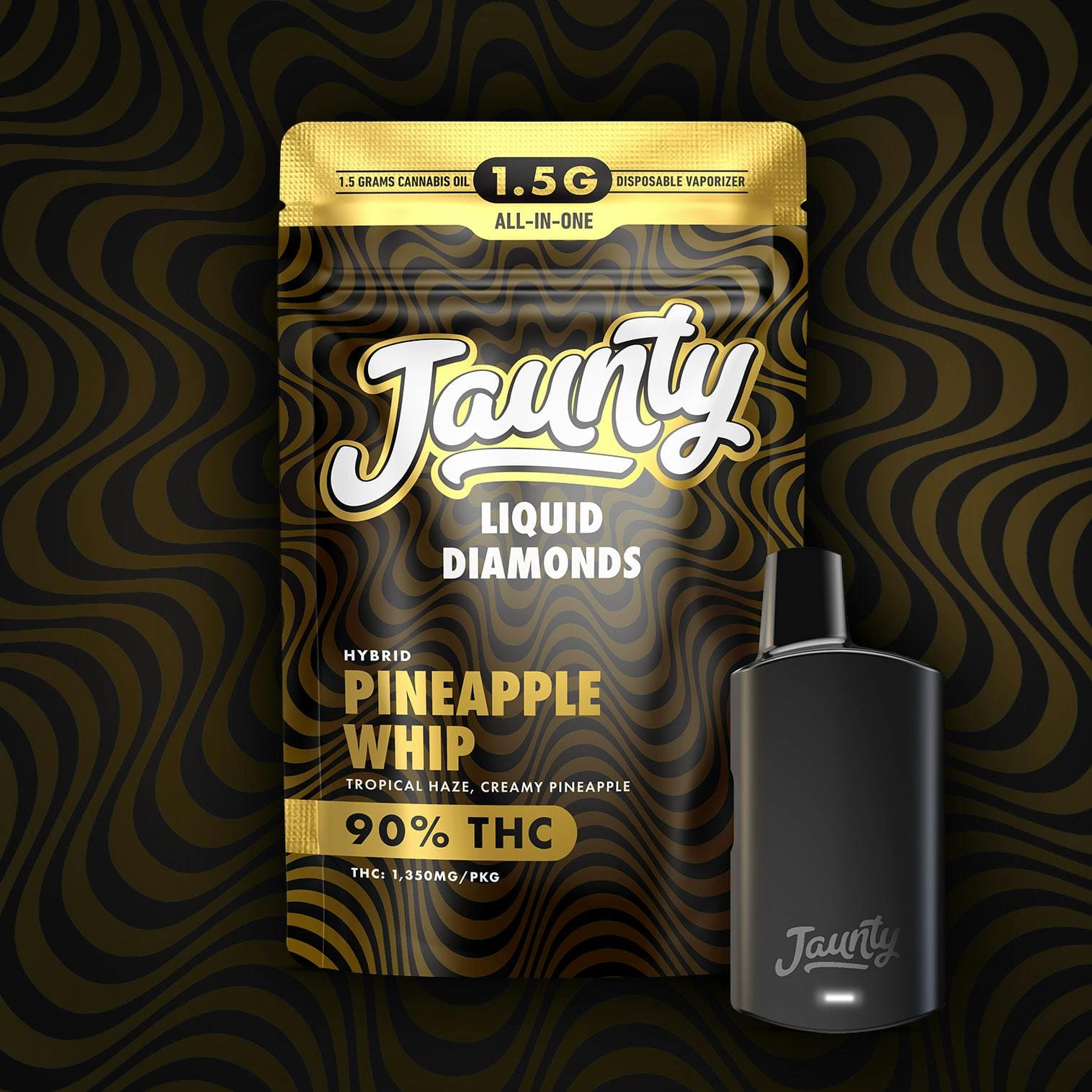 product image for Pineapple Whip Liquid Diamonds Disposable 1.5g
