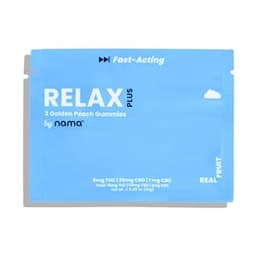 2pk Relax Plus Golden Peach Gummies THC/CBD/CBC • 10mg