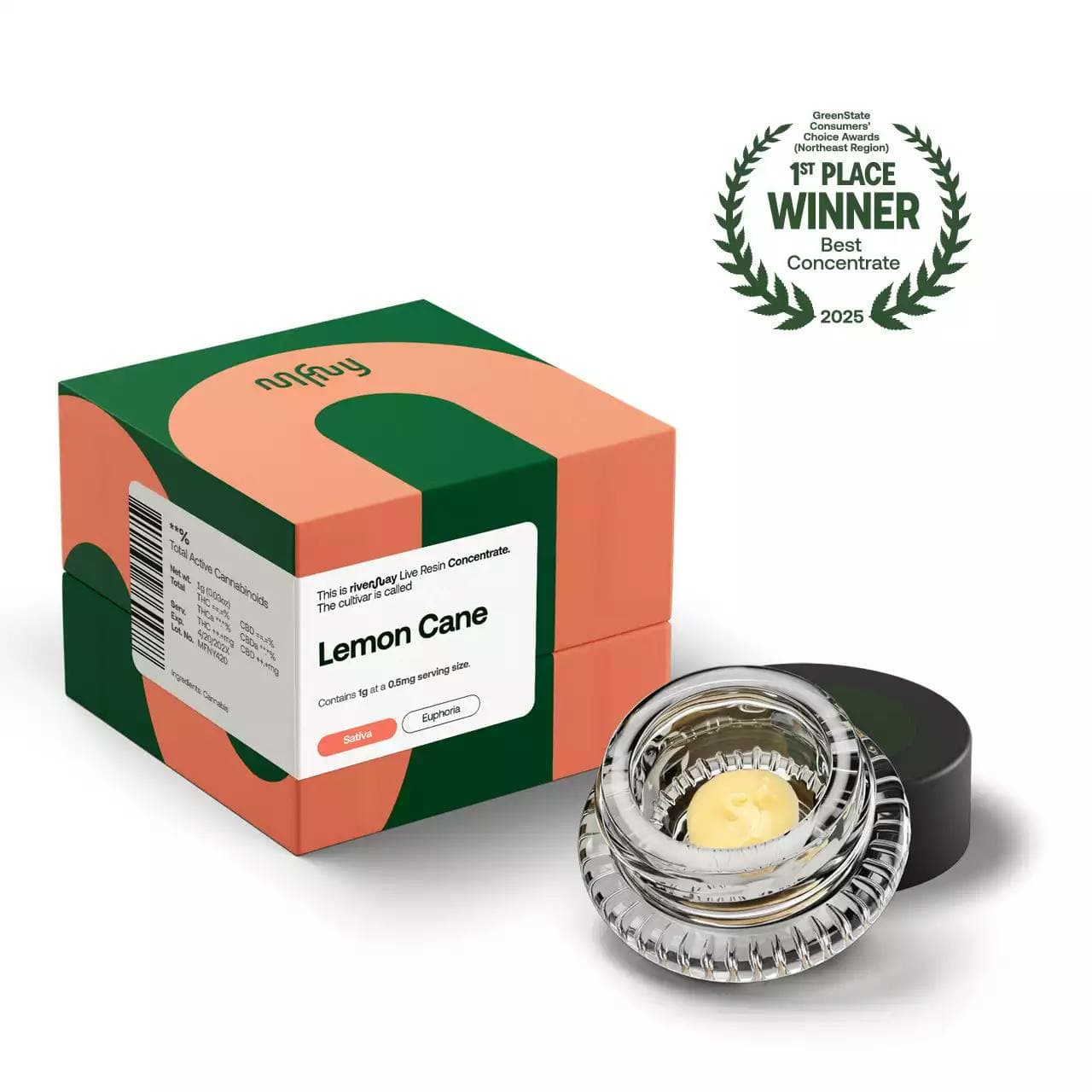 Lemon Cane Live Resin Badder 1g - MFNY