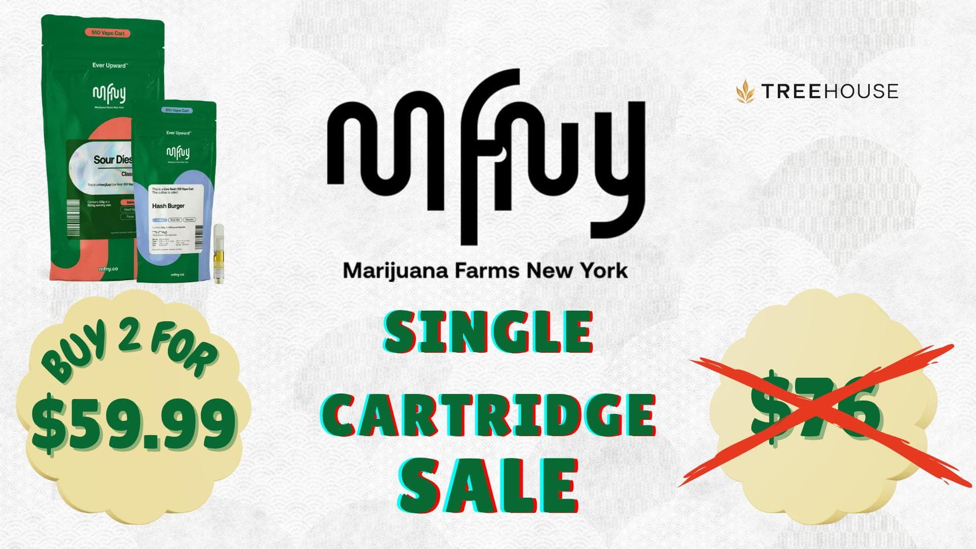 Deal: MFNY Live Resin Carts – 2 for $59.99