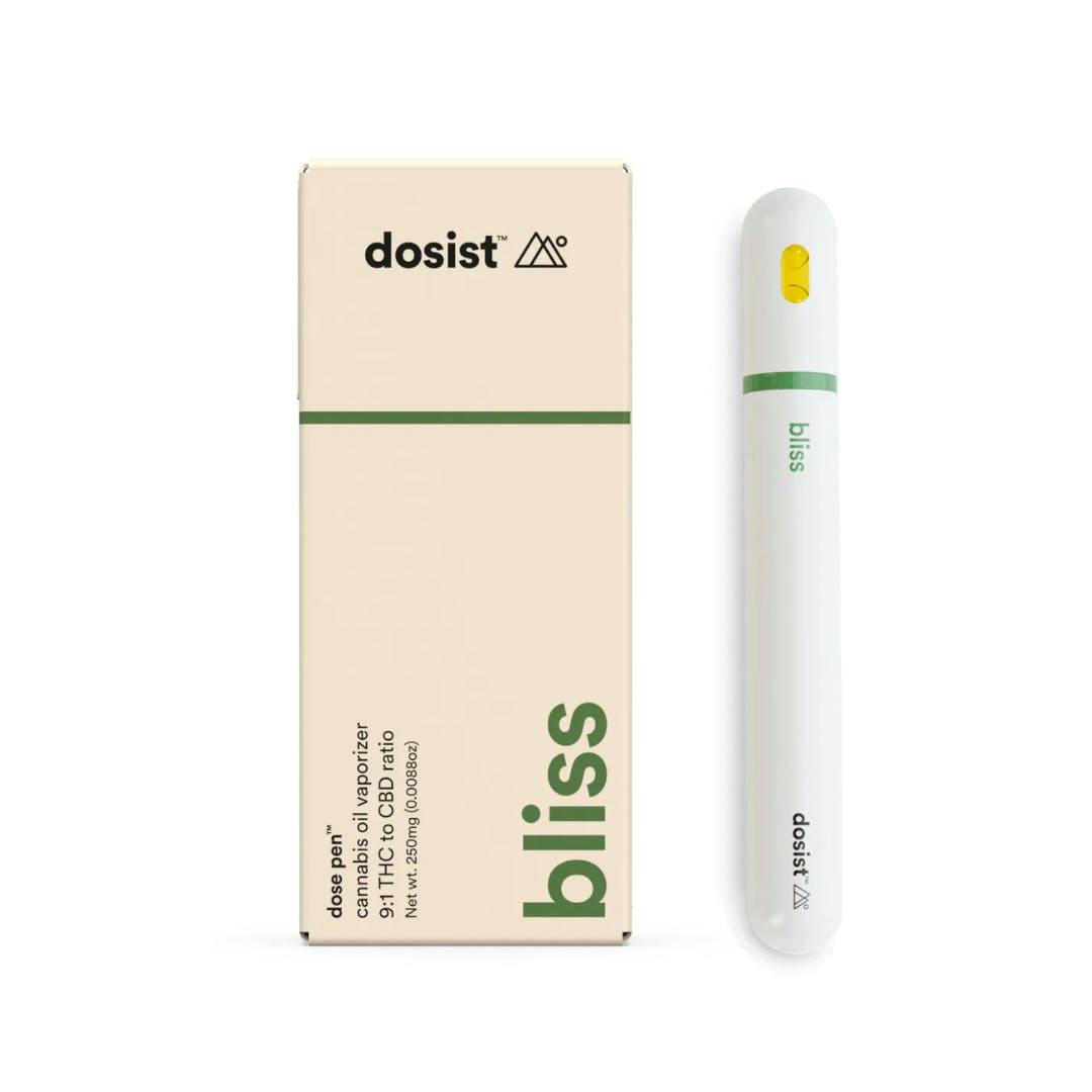Bliss • Disposable •  9:1 ratio THC and CBD • .25g - dosist | Treehouse Cannabis - Weed delivery for New York