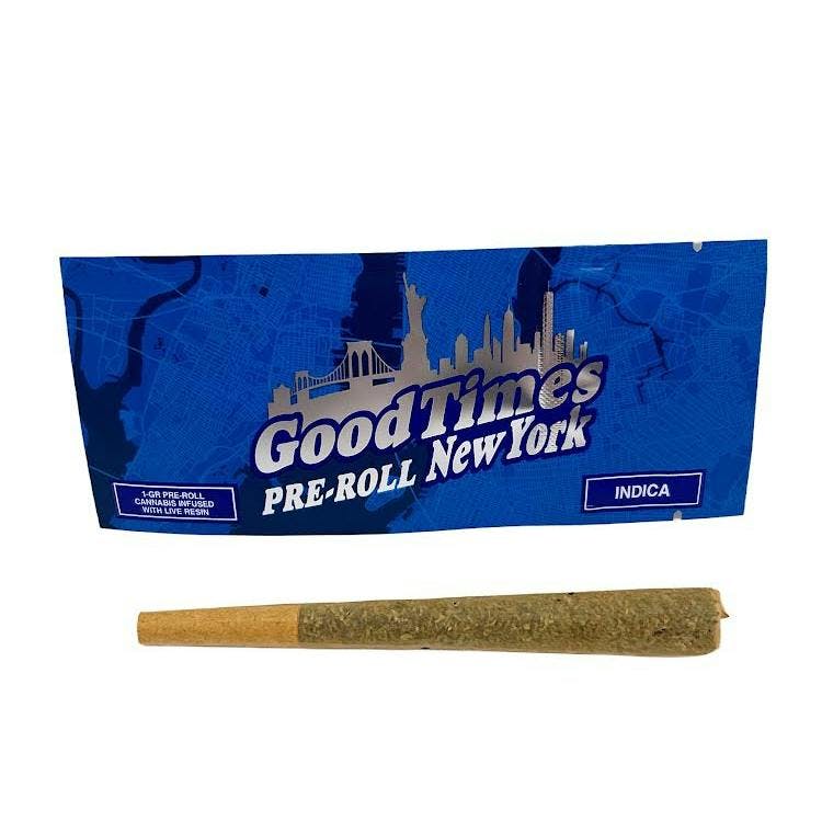 Lemon Tree Kush • Infused Preroll - Good Times | Treehouse Cannabis - Weed delivery for New York