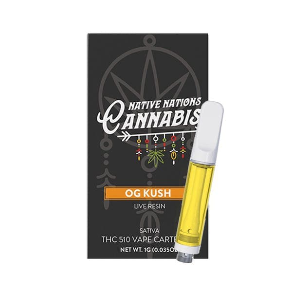 product image for OG Kush Resin infused Vape Cartridge 1g