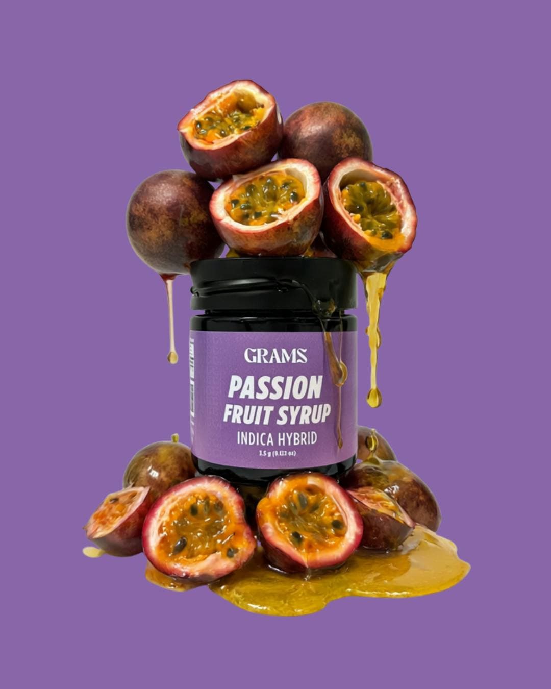 Passion Fruit Syrup • 3.5g - GRAMS CANNABIS | Treehouse Cannabis