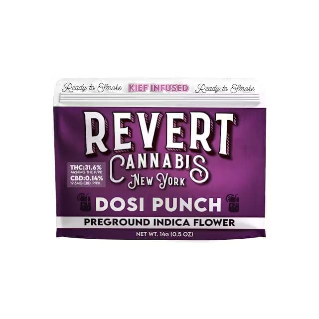 Dosi Punch • Kief Infused Preground Flower • 14g - Revert | Treehouse Cannabis