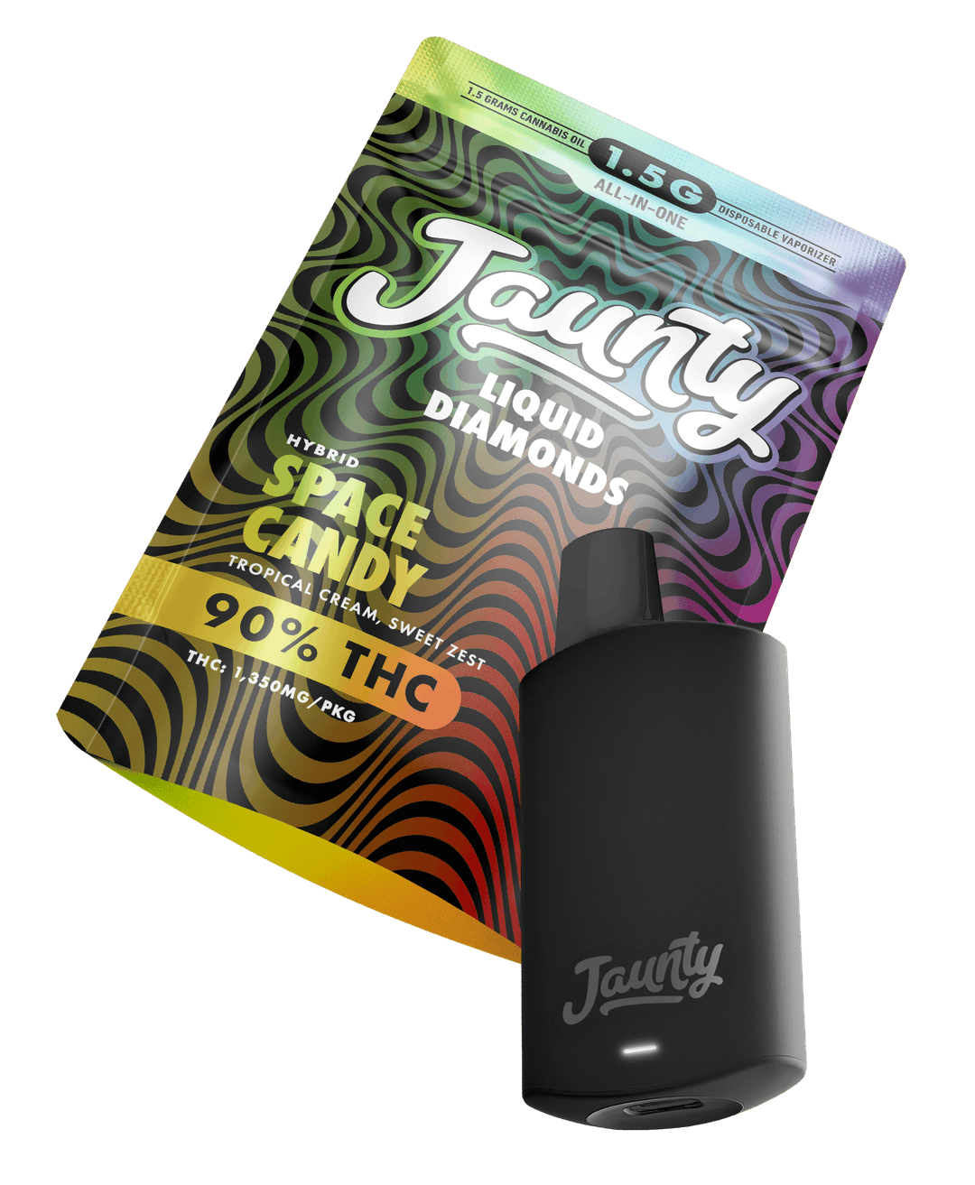 Space Candy • Liquid Diamonds • Hybrid • AIO • 1.5g - Jaunty | Treehouse Cannabis
