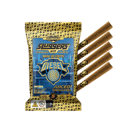 NYC Diesel | Infused Mini blunts 5 Pack | Juiced |  3.5g