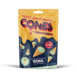 Mint Belgian Chocolate Cannabals Cones | 10 Pack | 100mg