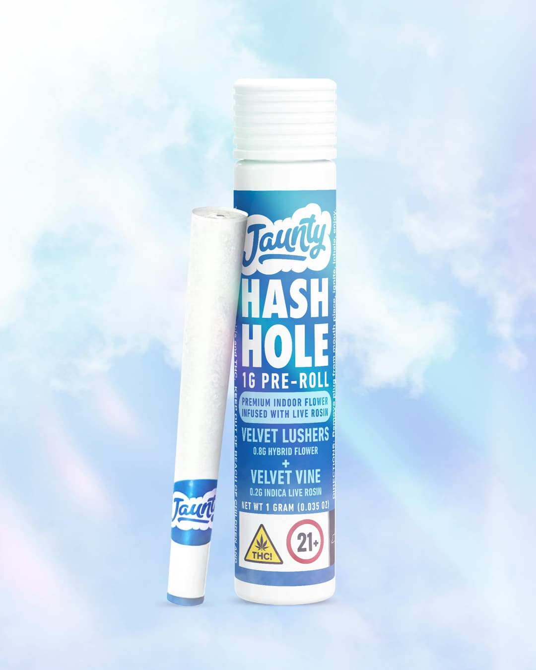 Velvet Lushers • Hash Hole • Indica-Hybrid • 1g - Jaunty | Treehouse Cannabis