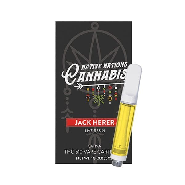 product image for Jack Herer Resin infused Vape Cartridge 1g