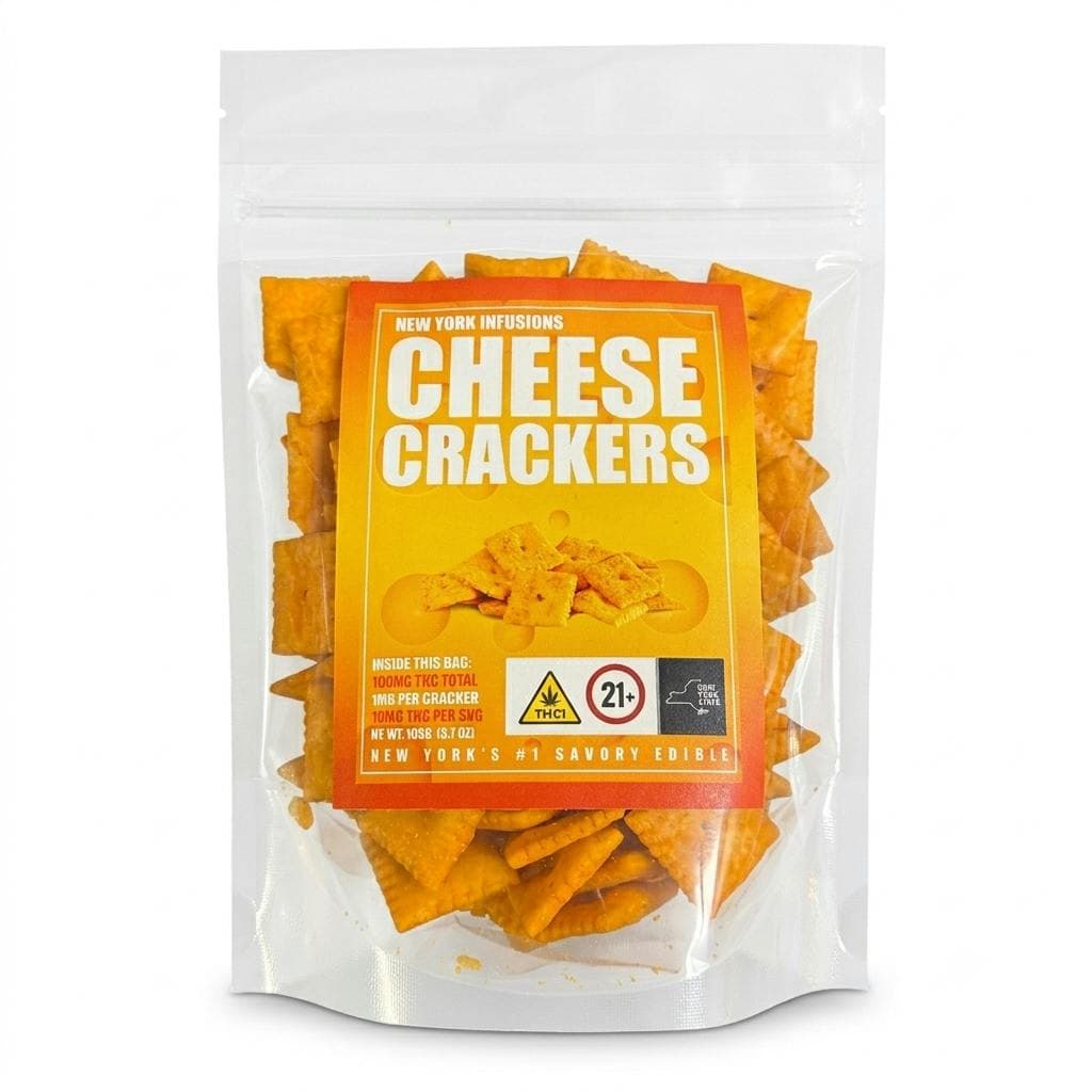 Cheese Crackers • 100mg - NY Infusions | Treehouse Cannabis