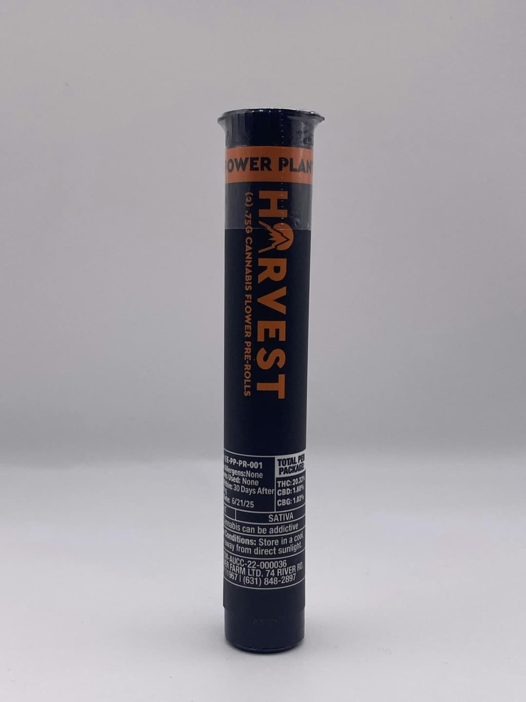 Power Plant Pre Roll • 2pk • 1.5g - Harvest | Treehouse Cannabis