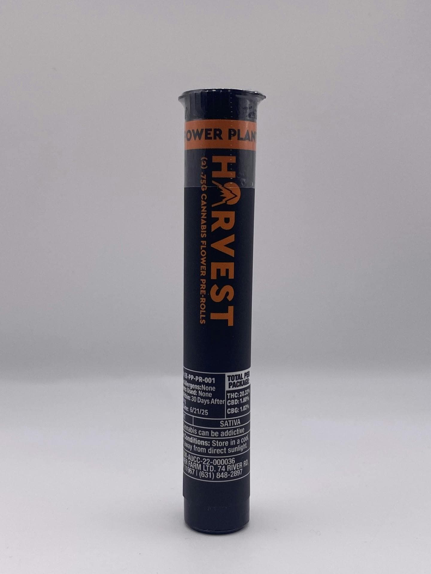 Power Plant Pre Roll 2pk 1.5g - Harvest