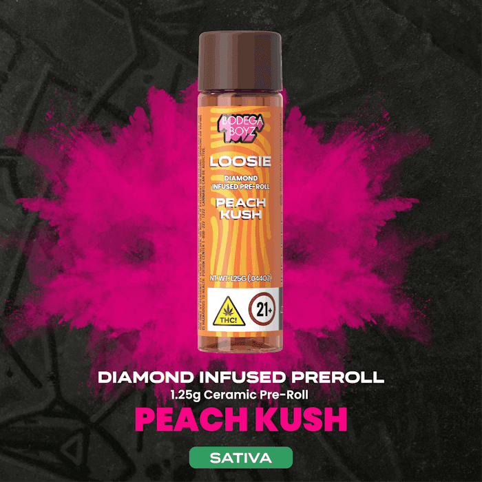 Peach Kush • Infused Pre-roll • 1.25g - BODEGA BOYZ | Treehouse Cannabis