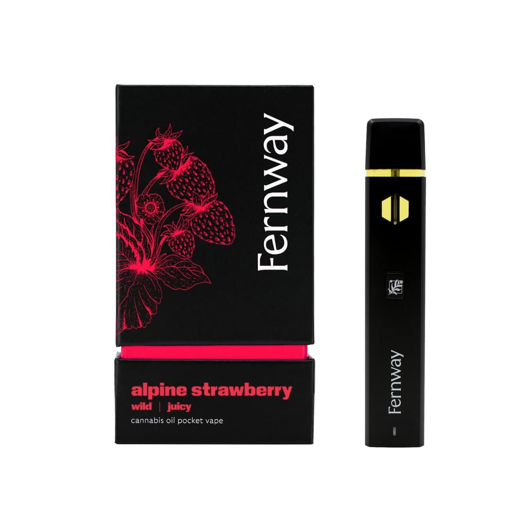 Alpine Strawberry • AIO Disposable • 2g - Fernway | Treehouse Cannabis