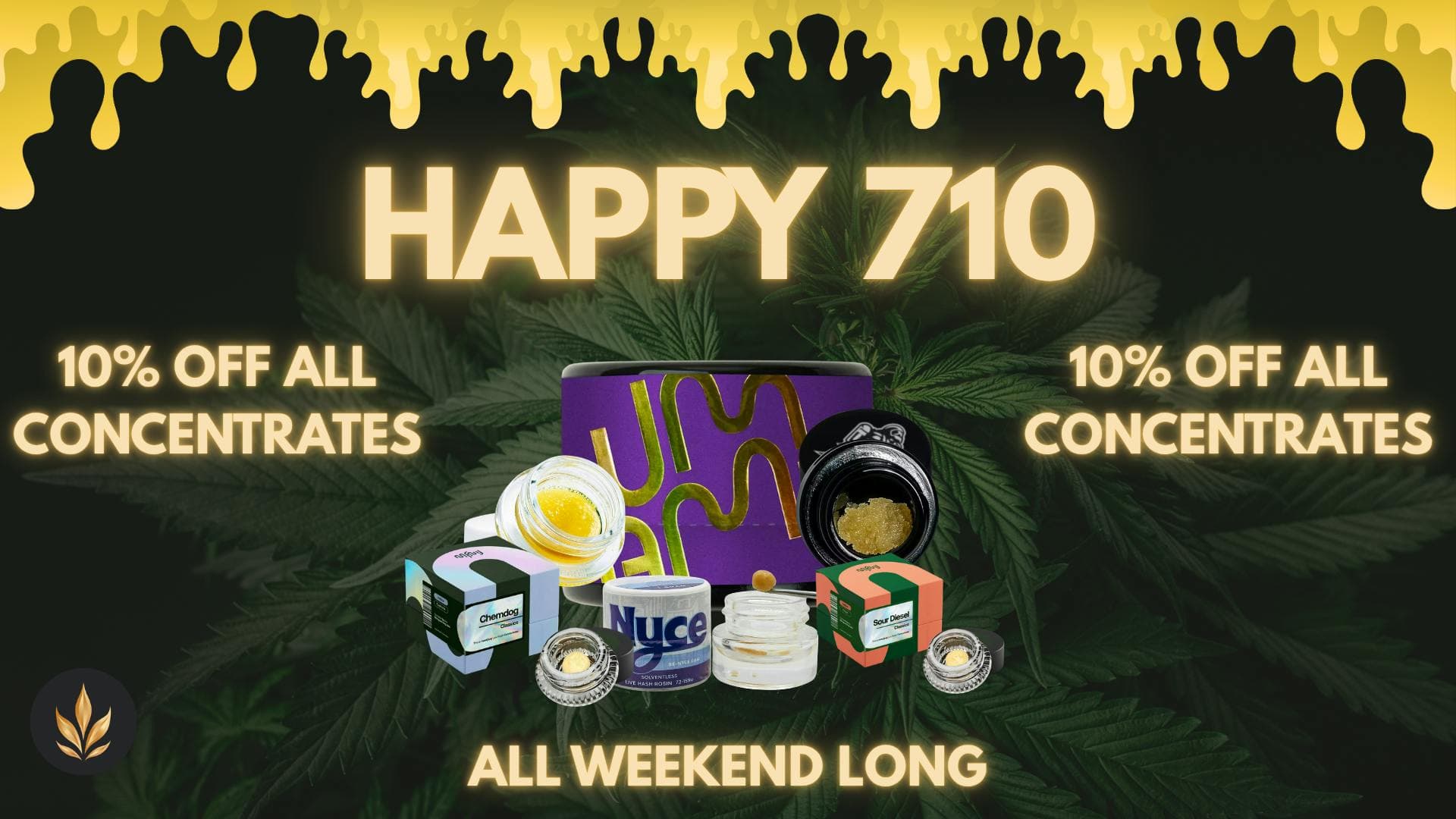10% off all concentrates for 710!