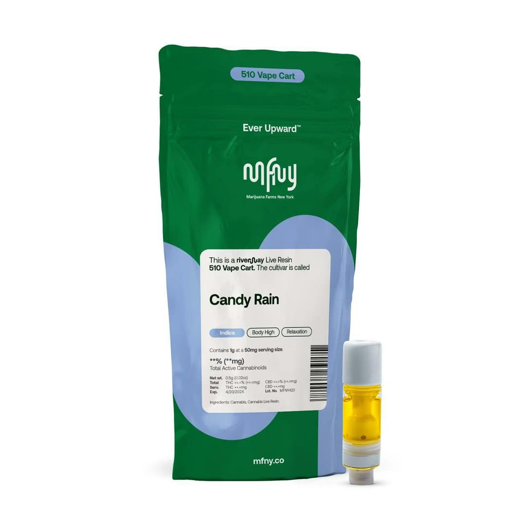 Candy Rain • Live Resin Cartridge • 1g - MFNY | Treehouse Cannabis