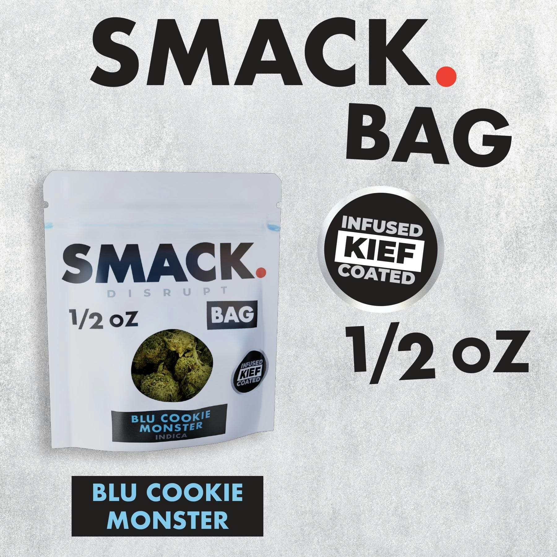 product image Blu Monster Cookies | Kief Infused | 14g