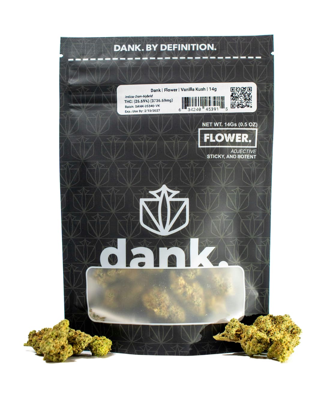Vanilla Kush • Flower • 14g - Dank By Definition. | Treehouse Cannabis