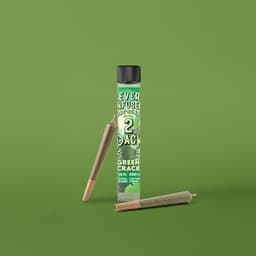 Green Crack | Infused  2pk Pre-Rolls | 1.5g