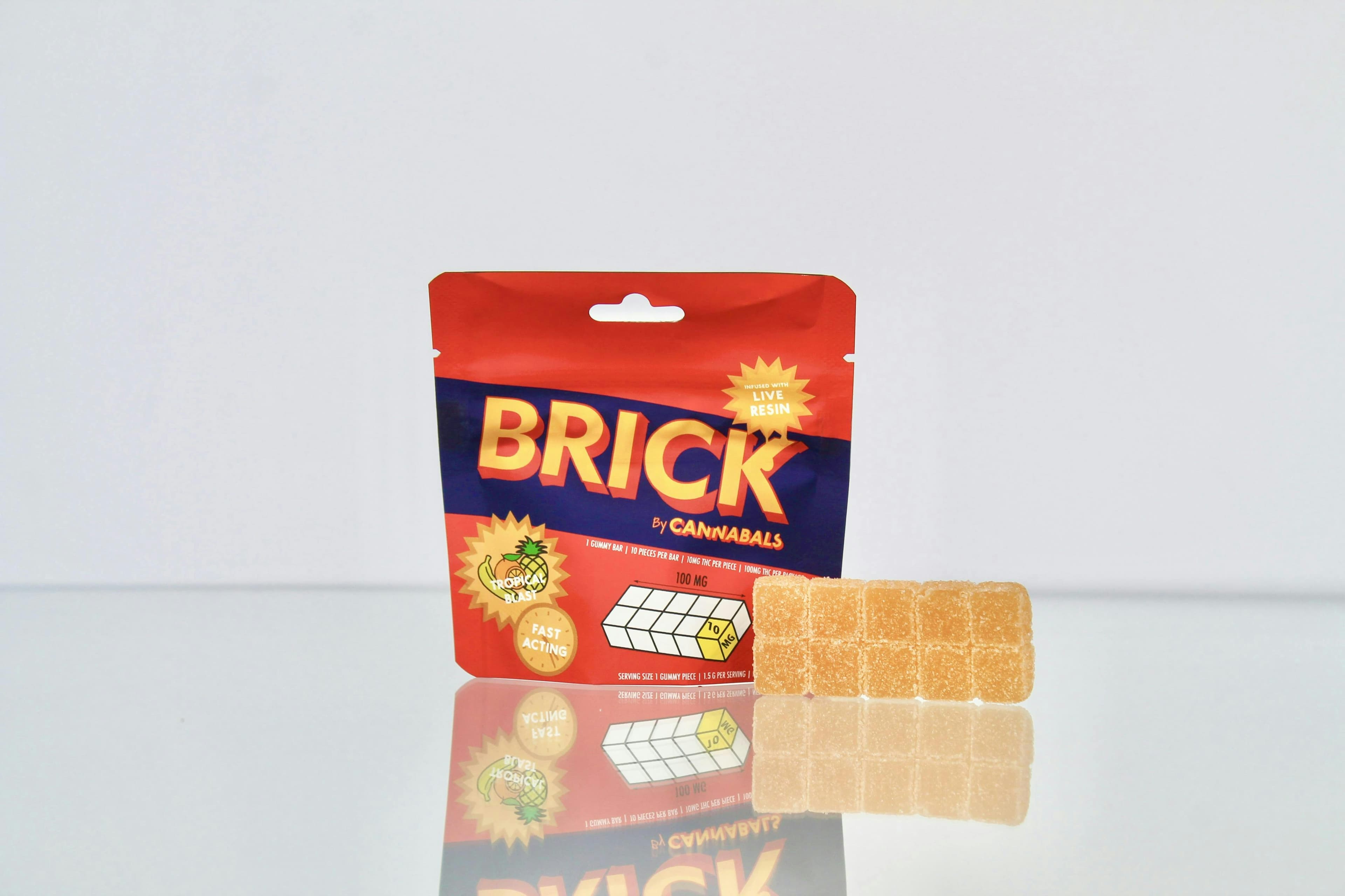product image for Tropical Blast Brick 10 pack 100mg