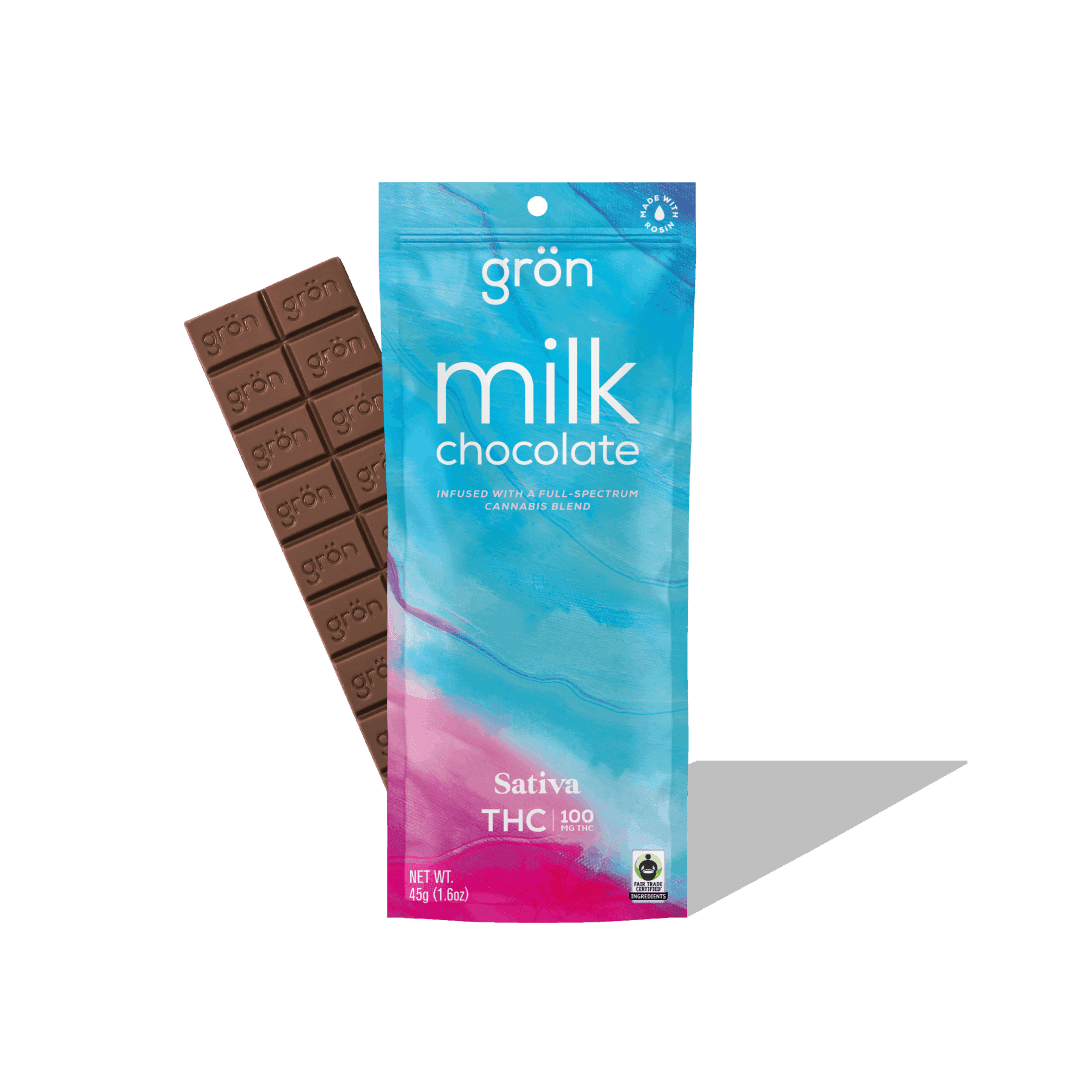 product image for Milk Chocolate Sativa THC Gron 100mg