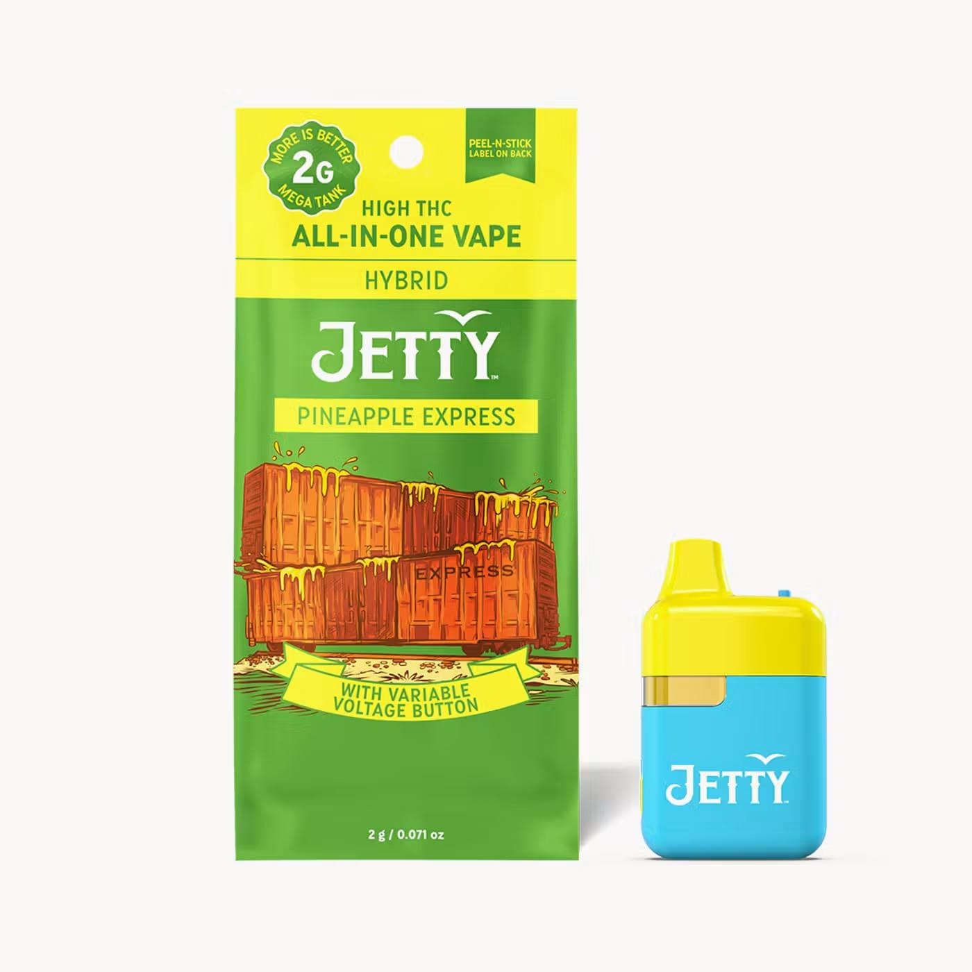 Pineapple Express All in One Disposable Vape 2g - Jetty Extracts