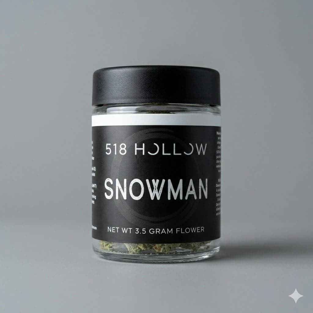 Snowman • 3.5g - 518 Hollow | Treehouse Cannabis