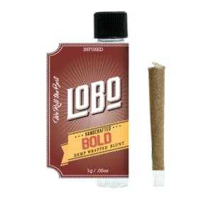 Razzberry Cookie Bold Hemp Blunt 1g - Lobo