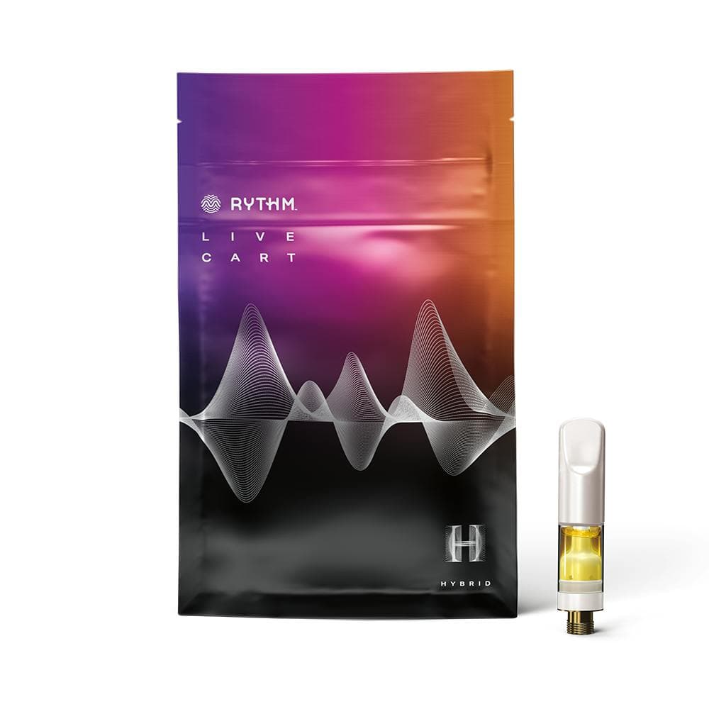 Evercrisp Live Resin Vape Cartridge Hybrid 500mg - RYTHM