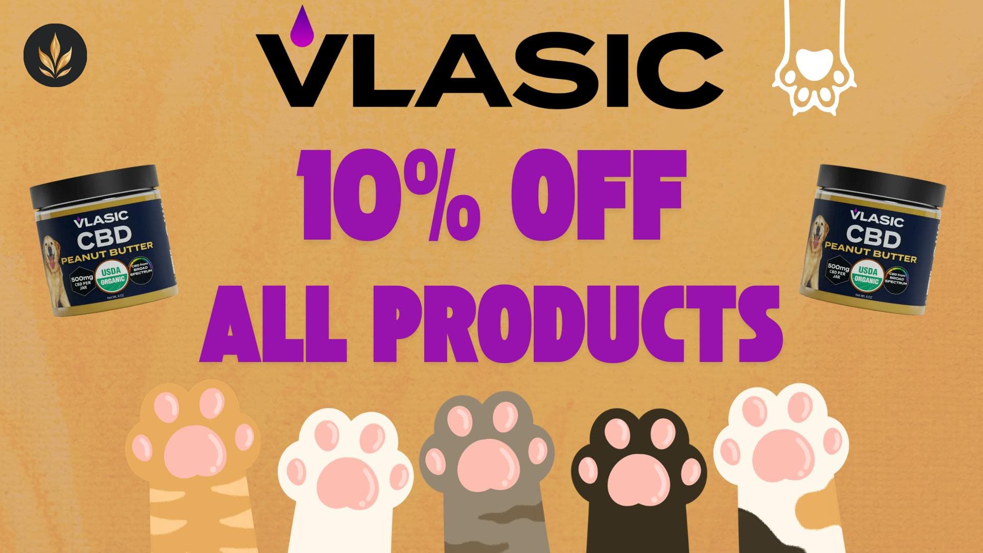 10% OFF ALL VLASIC PRODUCTS!