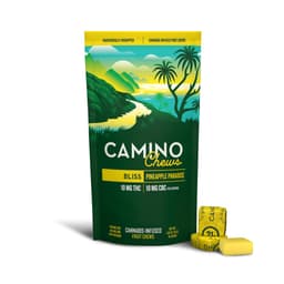 Pineapple Paradise 'Bliss' Camino Chews 10mg THC: 10mg CBC [10pk]