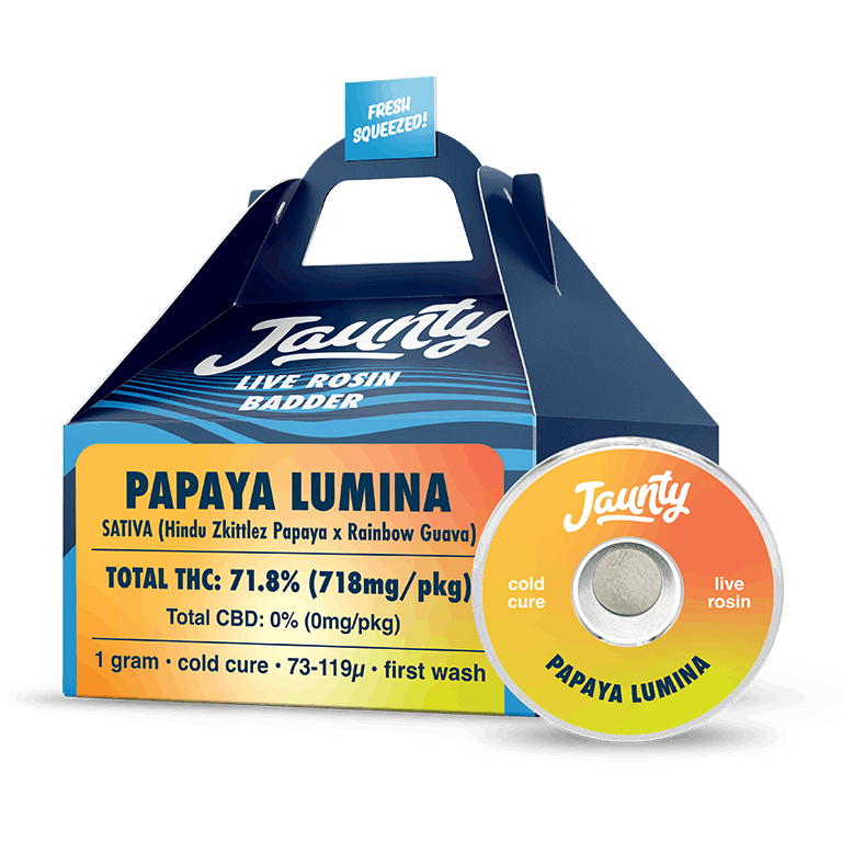 product image for Papaya Lumina Live Rosin Concentrate 1g