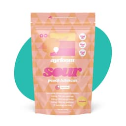 Ayrloom Sour Peach Hibiscus 1:1:1 THC/CBD/CBG | 10pk Gummies | 100mg