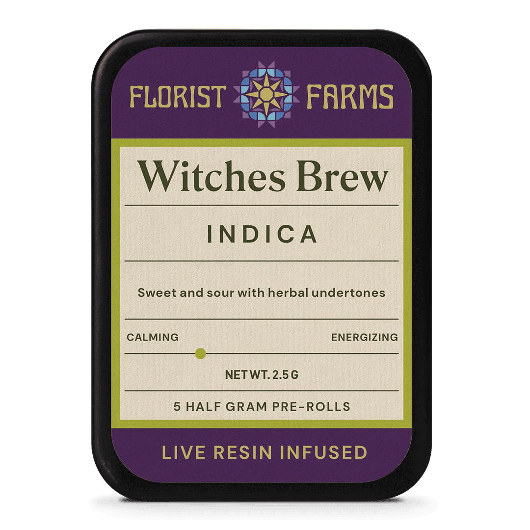 Witches Brew • 5 Pack infused Pre-Rolls • 2.5g - Florist Farms | Treehouse Cannabis